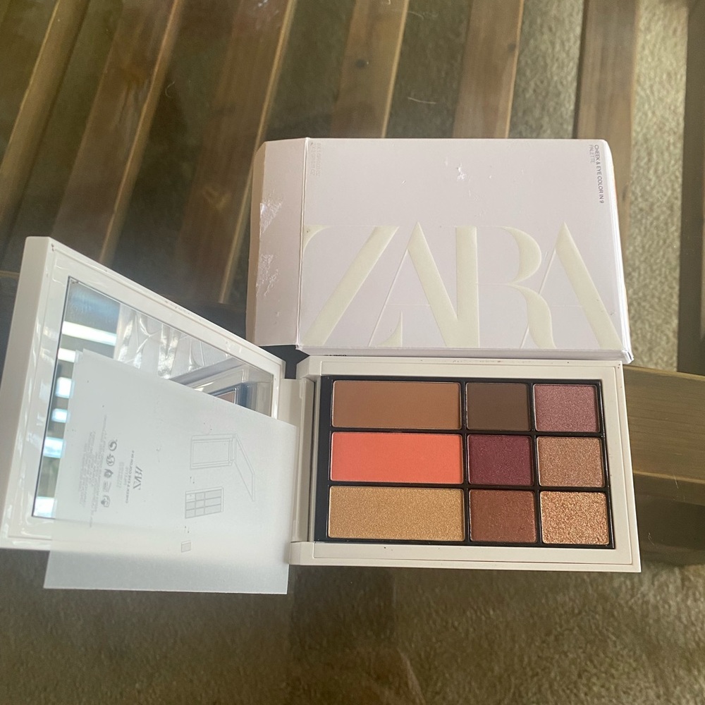 Zara Cheek & Eye palette -Flying to New York